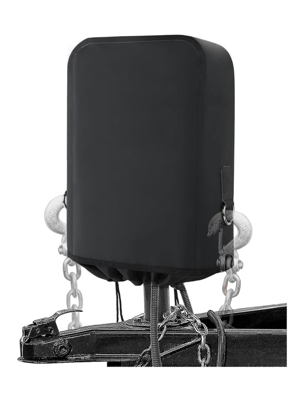 Heavy-Duty Waterproof RV Electric Tongue Jack Cover
